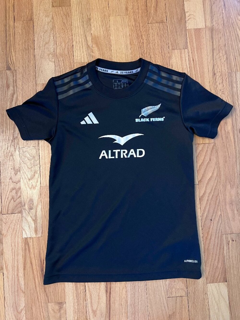 Adidas Black Ferns Altrad Rugby Jersey Size Women's Small